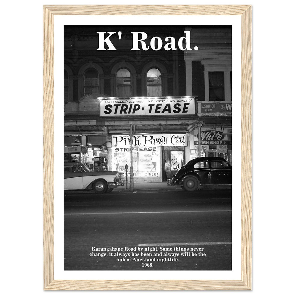 Thumbnail: Karangahape Road, 1968.