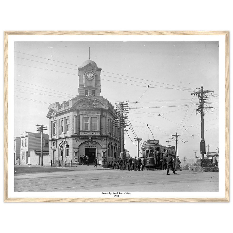 Thumbnail: Ponsonby Post Office, 1924.