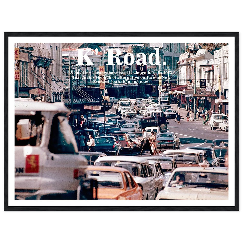 Karangahape Road, 1973.