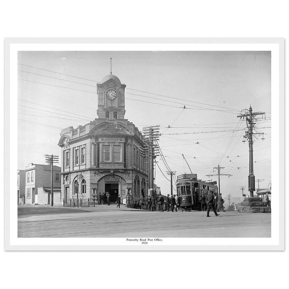 Thumbnail: Ponsonby Post Office, 1924.