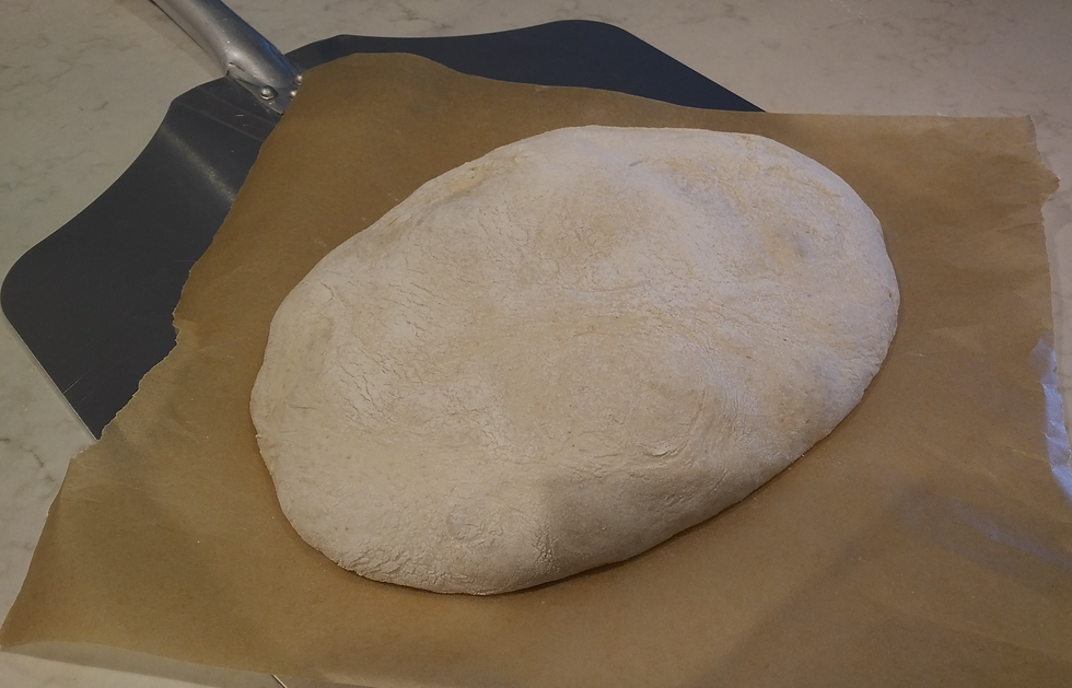 Proofed dough