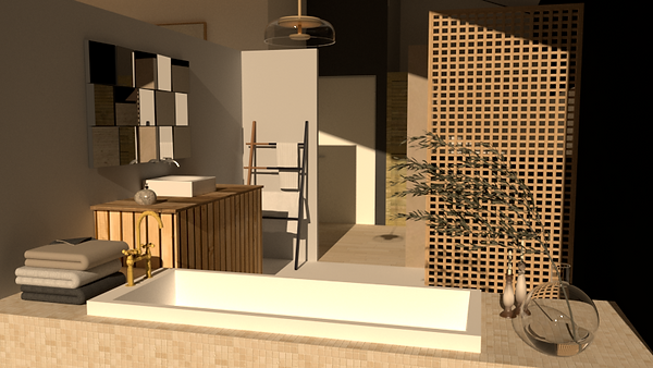 Modélisation 3D Maison Dolbeau Sarrazin