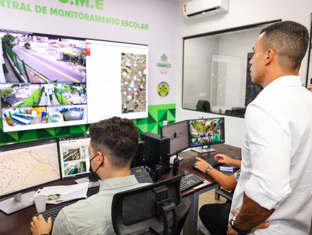 Prefeitura inaugura Central de Monitoramento Escolar 