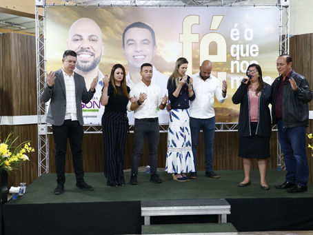 Gerson Pessoa participa de encontro com lideranças evangélicas na Vila dos Remédios