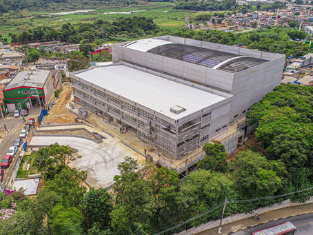 Obras de construção do novo Colégio Abelardo avançam na região da Fazendinha