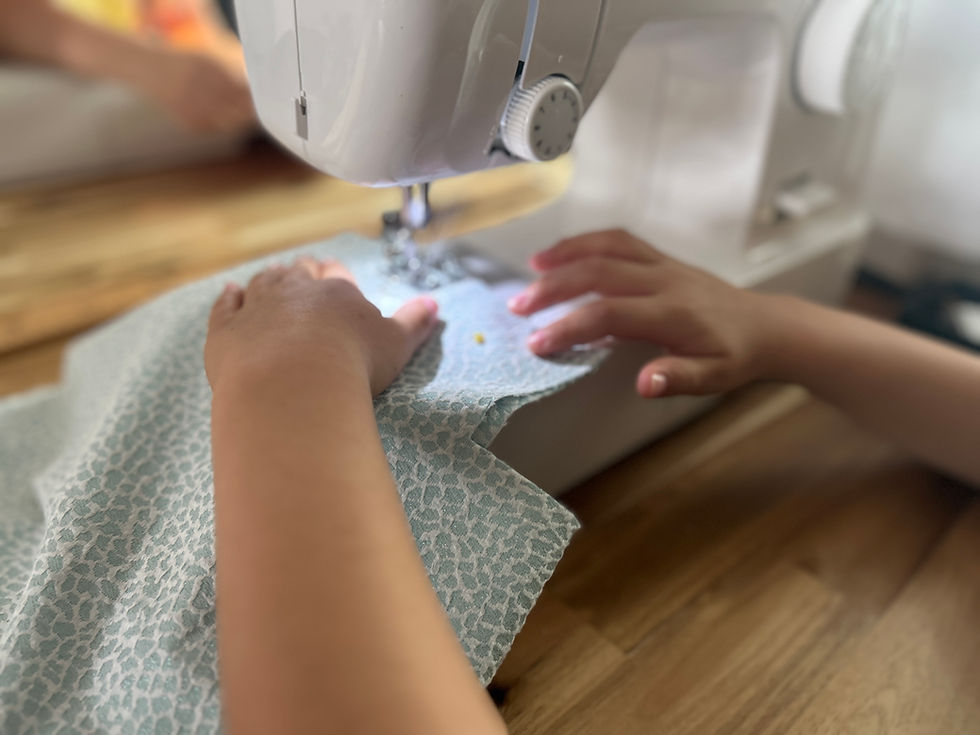 La couture, entre loisir et apprentissages