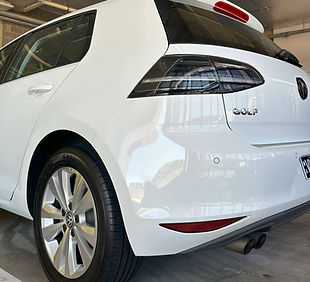 Freshly cleaning Volkswagen olf