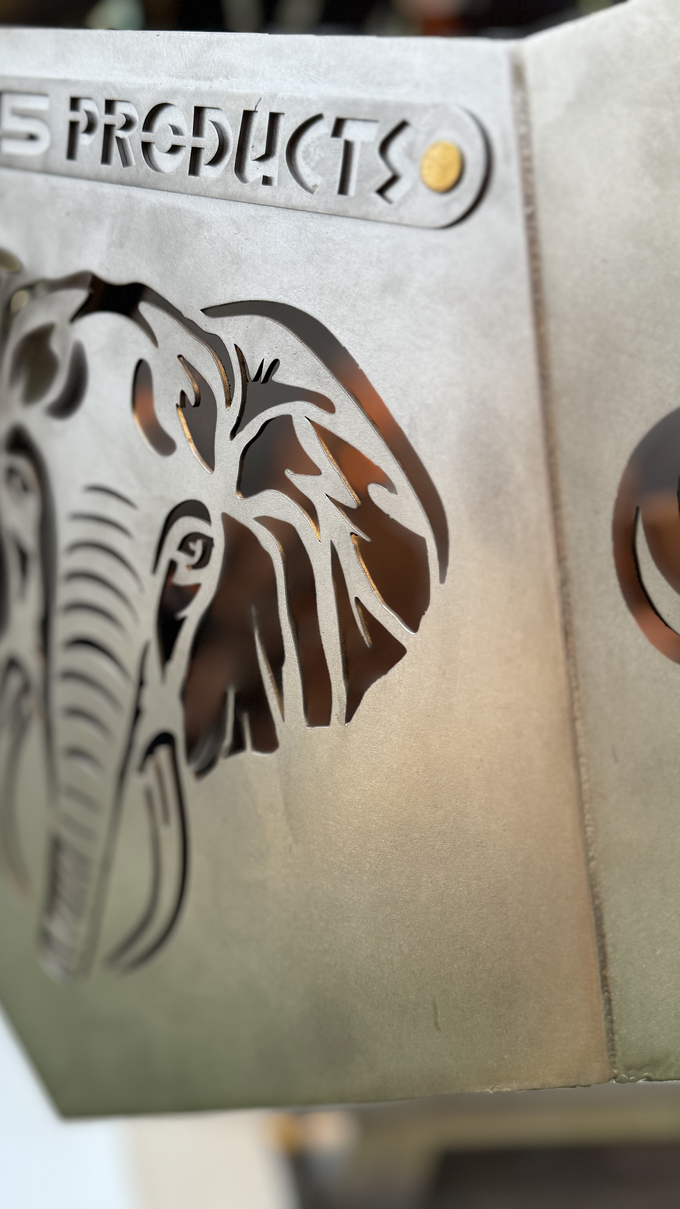 Thumbnail: Pentagon Dome Fire Pit Braai