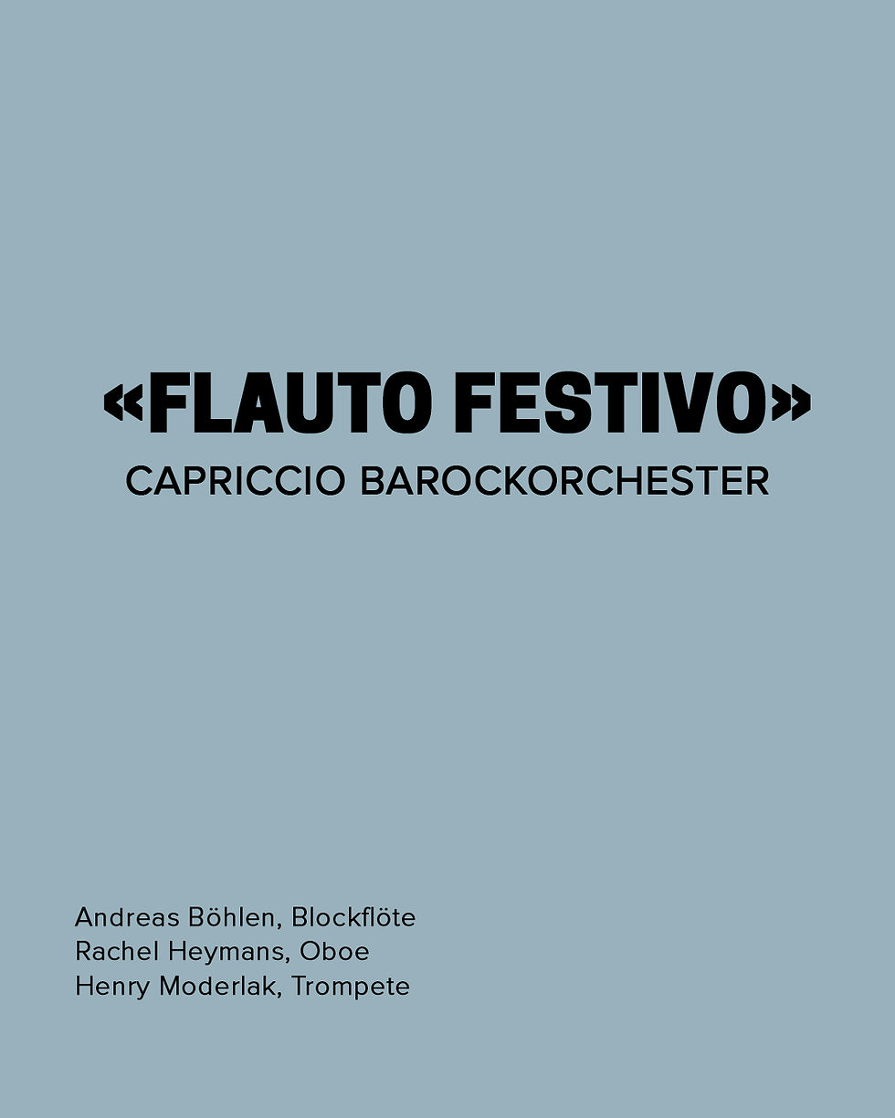 «Flauto Festivo»