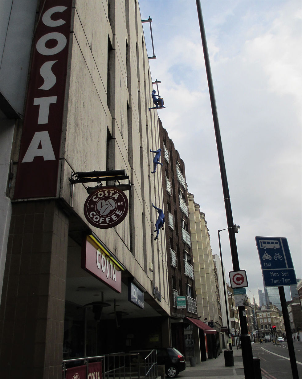 “Walls and Trumpets” art installation by Ofra Zimbalista
