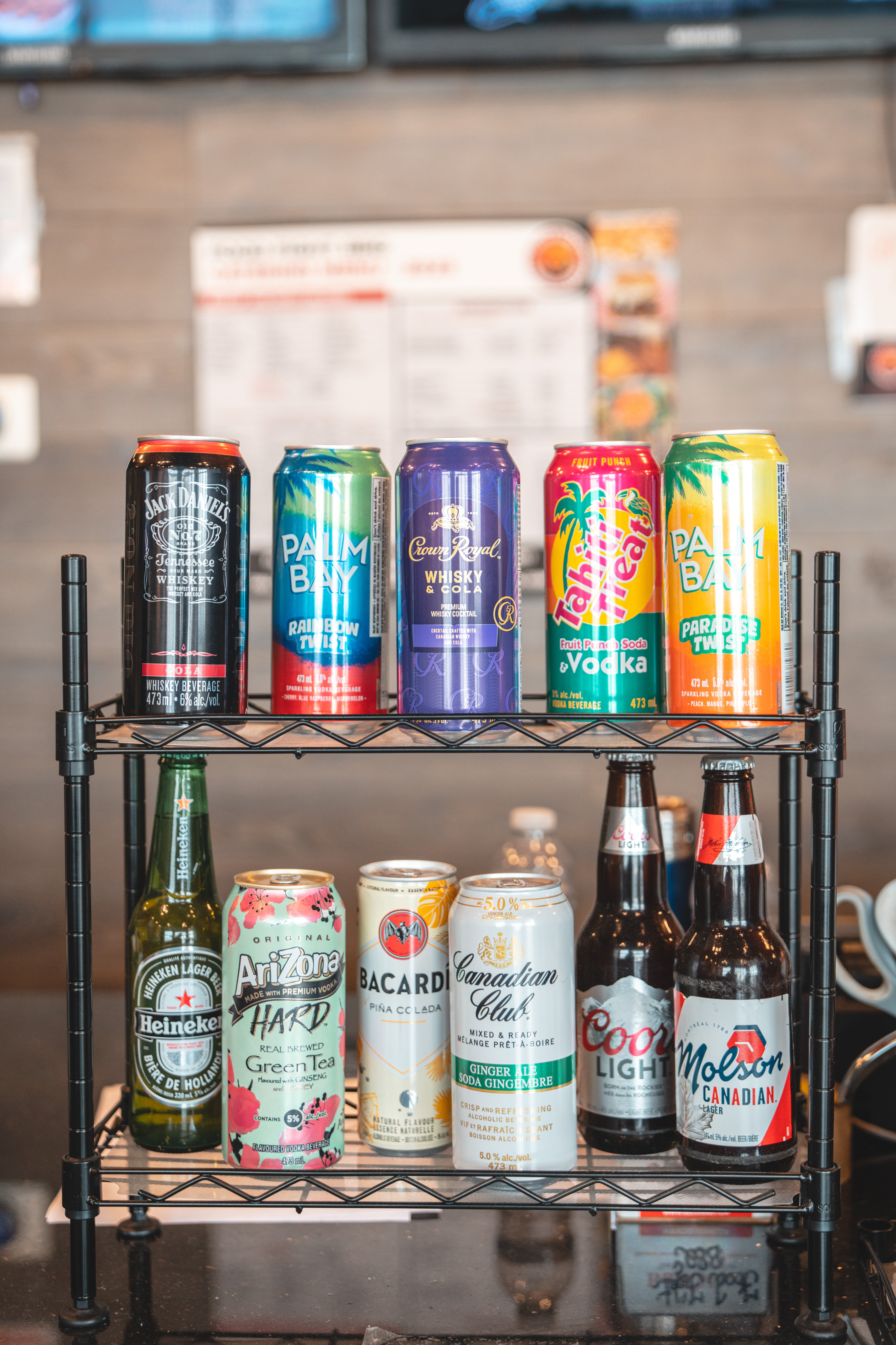 Arranged Food and Objects