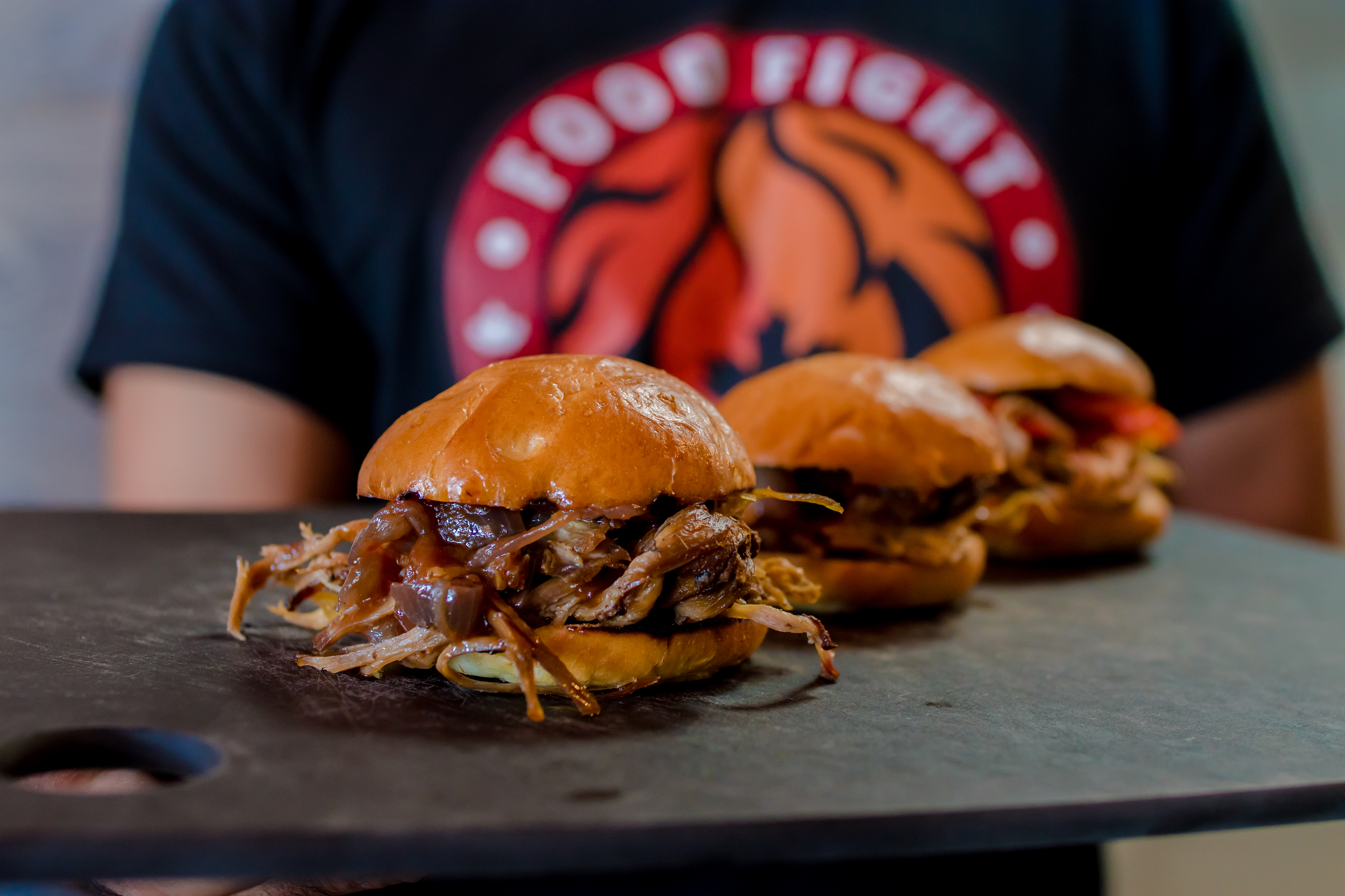 Arranged Food and Objects