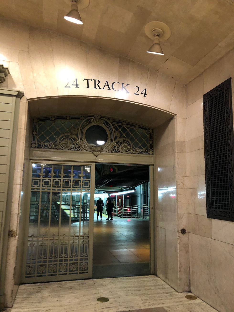 gate to tracks