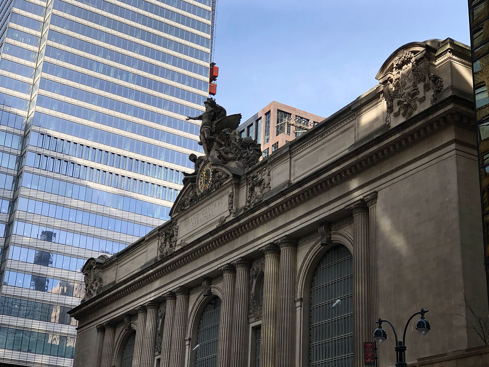 top portion of Grand Central