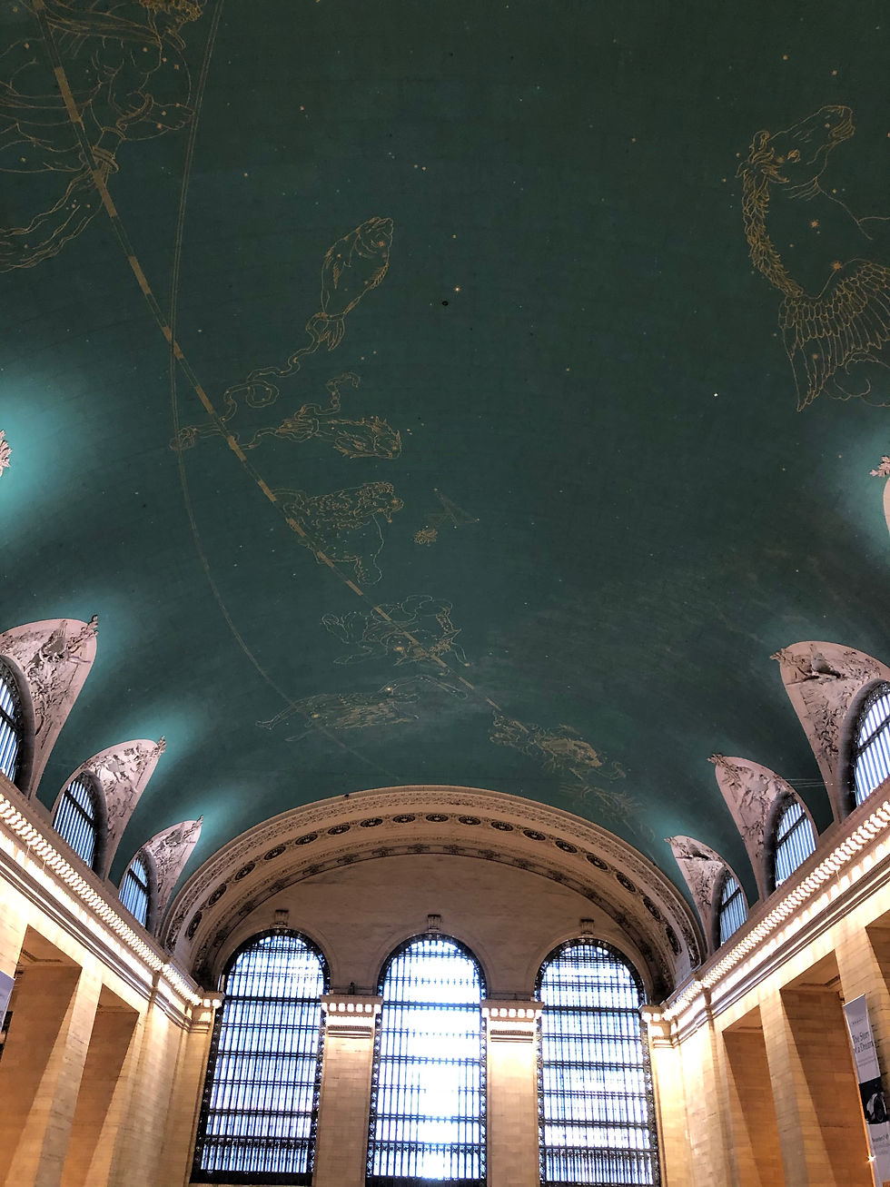 constellations on ceiling