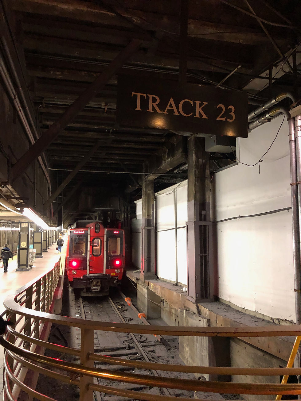 train on track