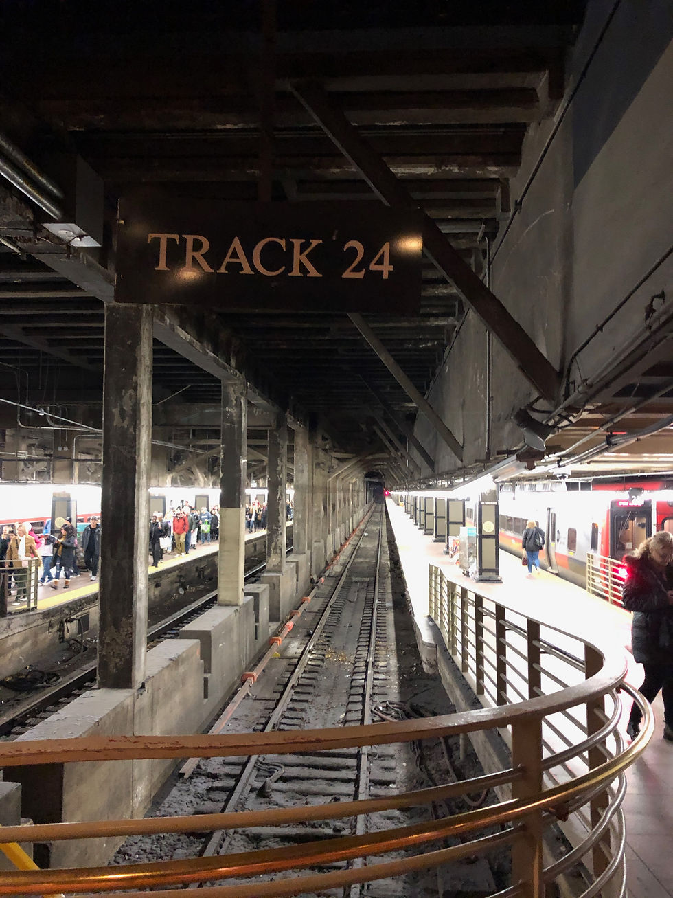 the tracks