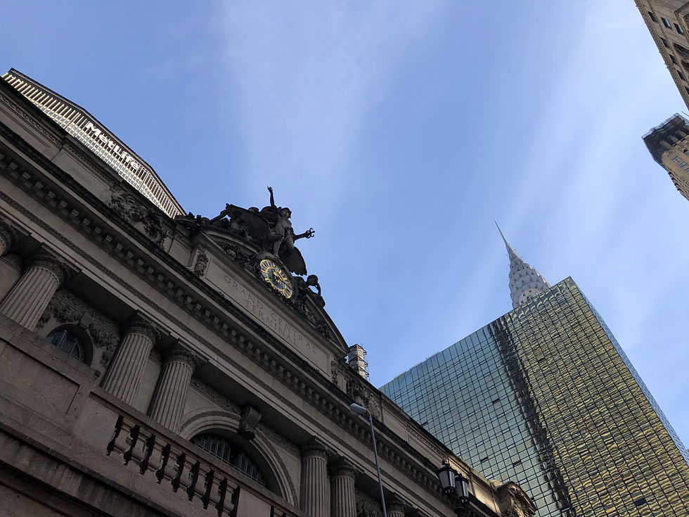 Grand Central and Chrysler Building