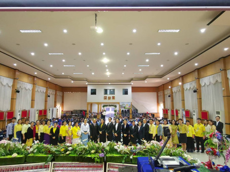 KBO arranged a Dhamma lecture to over 500 high school students of Chanpradittharam Wittayakom School