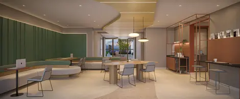 Dependências Empreendimento Poema Liberdade - 26 a 81 m² - Studio, 1, 2 ou 3 dorms.