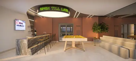 Dependências Empreendimento Poema Liberdade - 26 a 81 m² - Studio, 1, 2 ou 3 dorms.