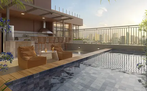 Dependências Empreendimento Poema Liberdade - 26 a 81 m² - Studio, 1, 2 ou 3 dorms.