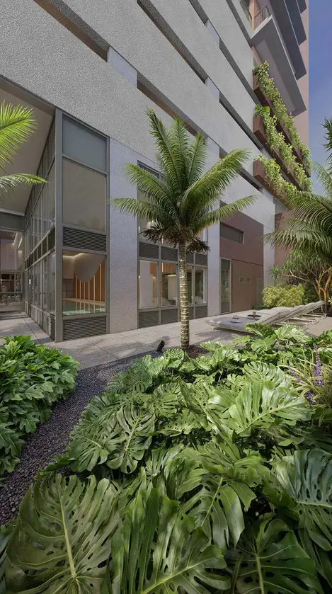 Dependências Empreendimento Poema Liberdade - 26 a 81 m² - Studio, 1, 2 ou 3 dorms.
