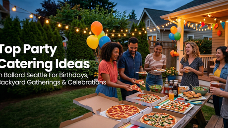 Top Party Catering Ideas in Ballard Seattle for Birthdays, Backyard Gatherings & Celebrations