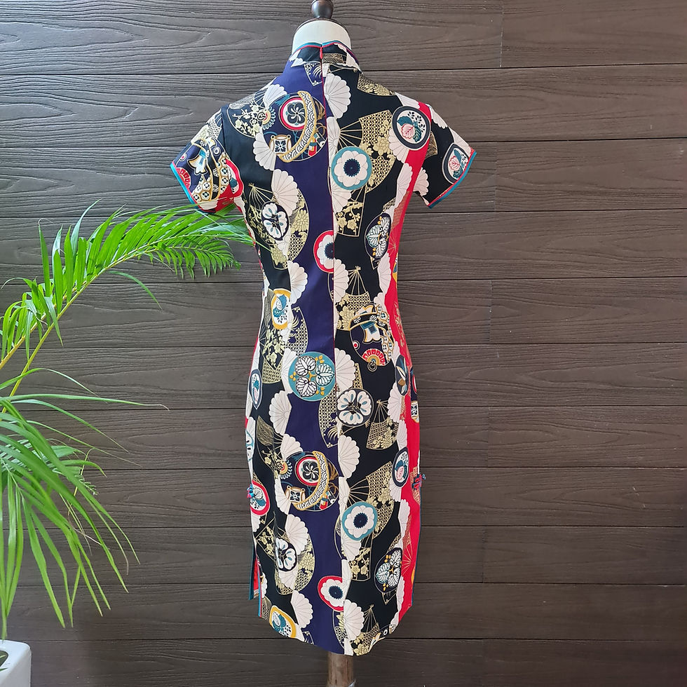 Thumbnail: Nihon Motif Cheongsam Dress
