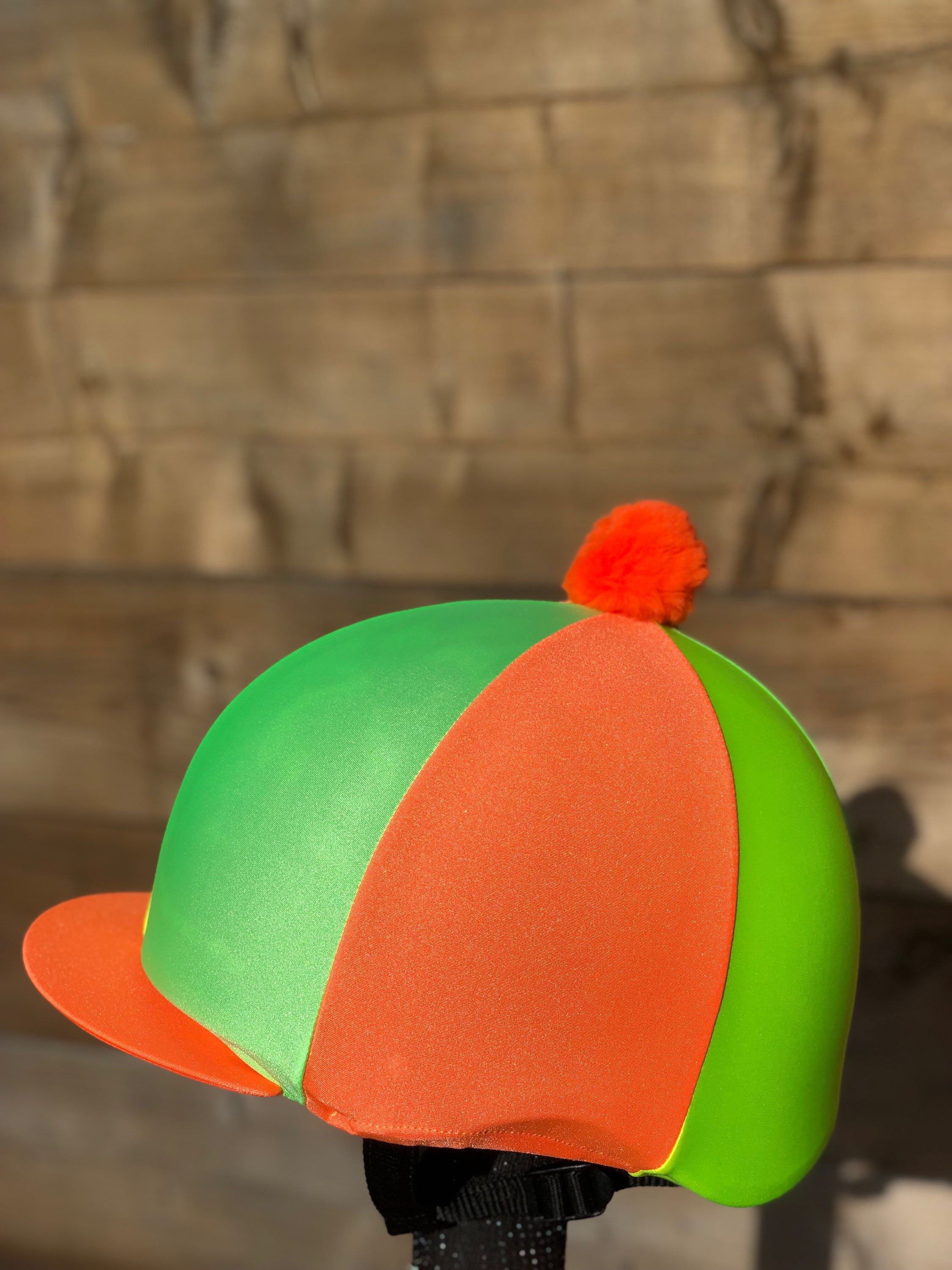 Fluorescent orange green yellow 