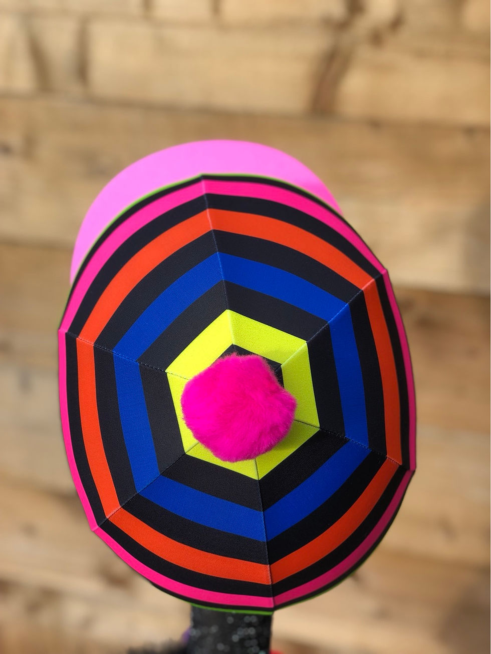Thumbnail: Stripe hoop candy pink peak 