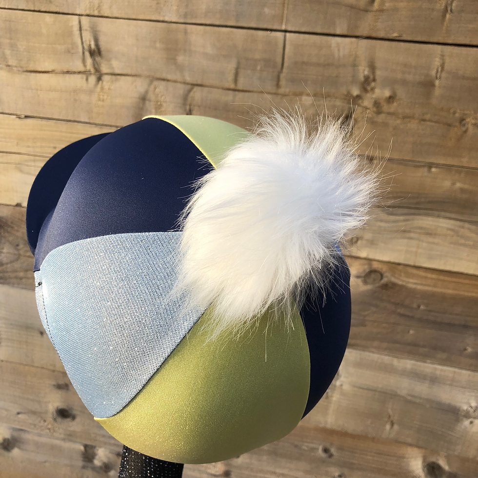 Thumbnail: Navy yellow glitz 