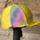 Thumbnail: Rainbow sparkling horse riding helmet cover