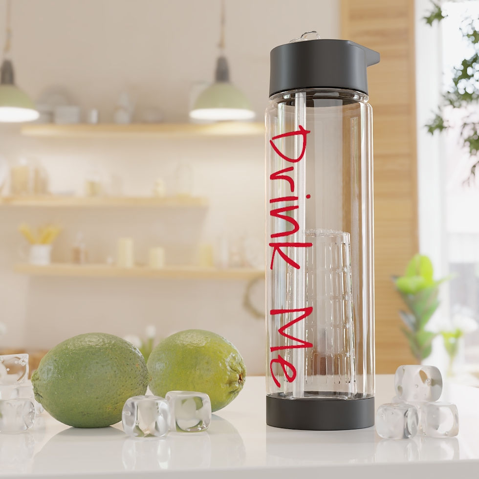 Thumbnail: "Drink Me" Infuser Water Bottle