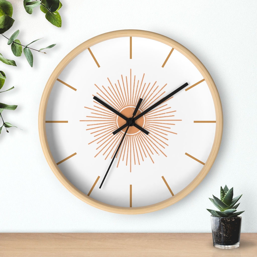 "Sunshine" Wall clock
