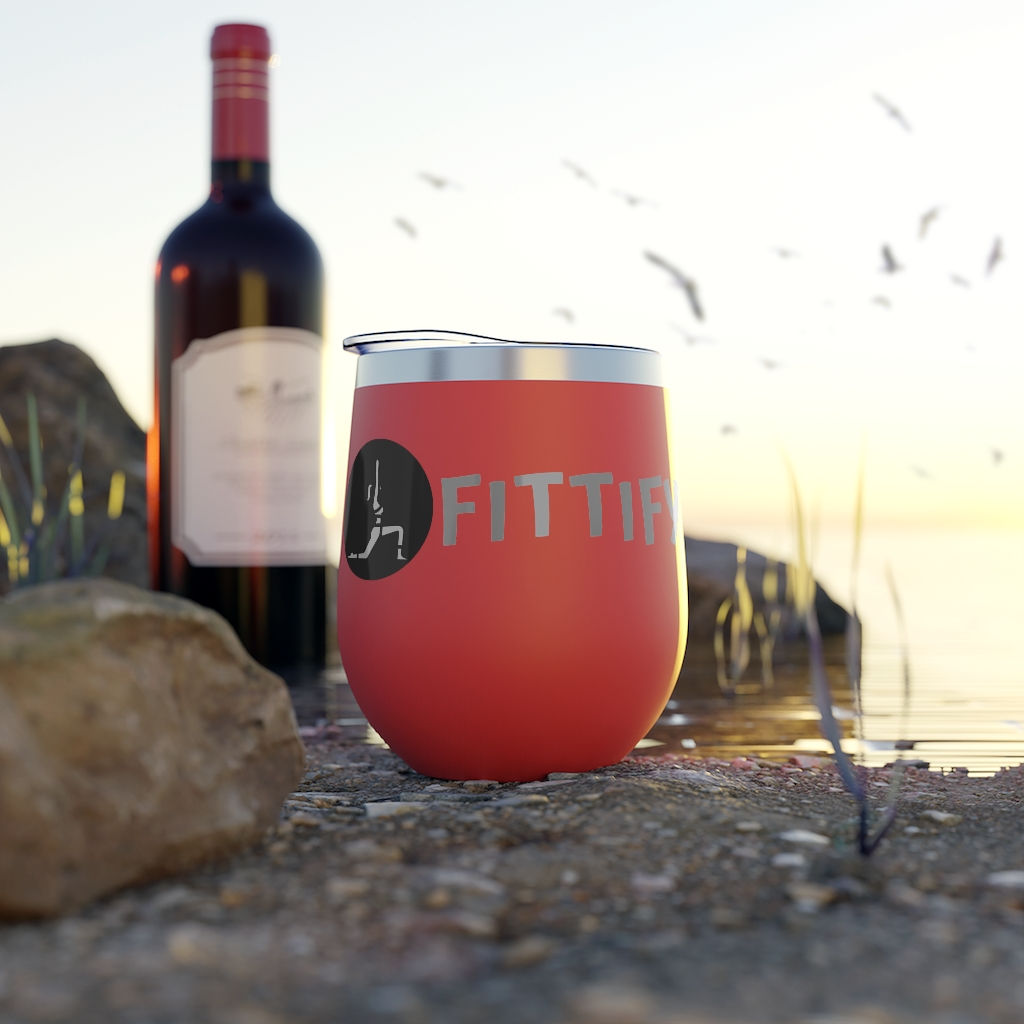 Fittify Copper Vacuum Insulated Cup, 12oz