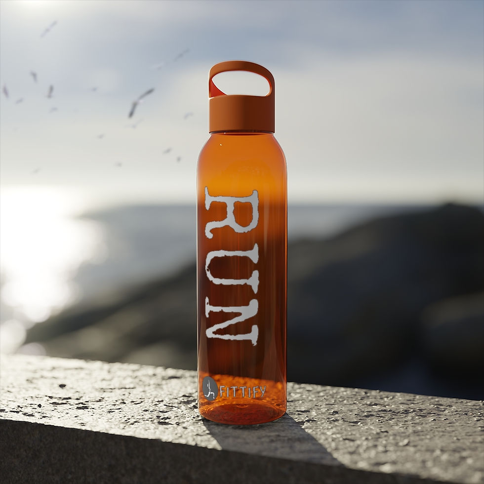 Thumbnail: "Run" Fittify Sky Water Bottle