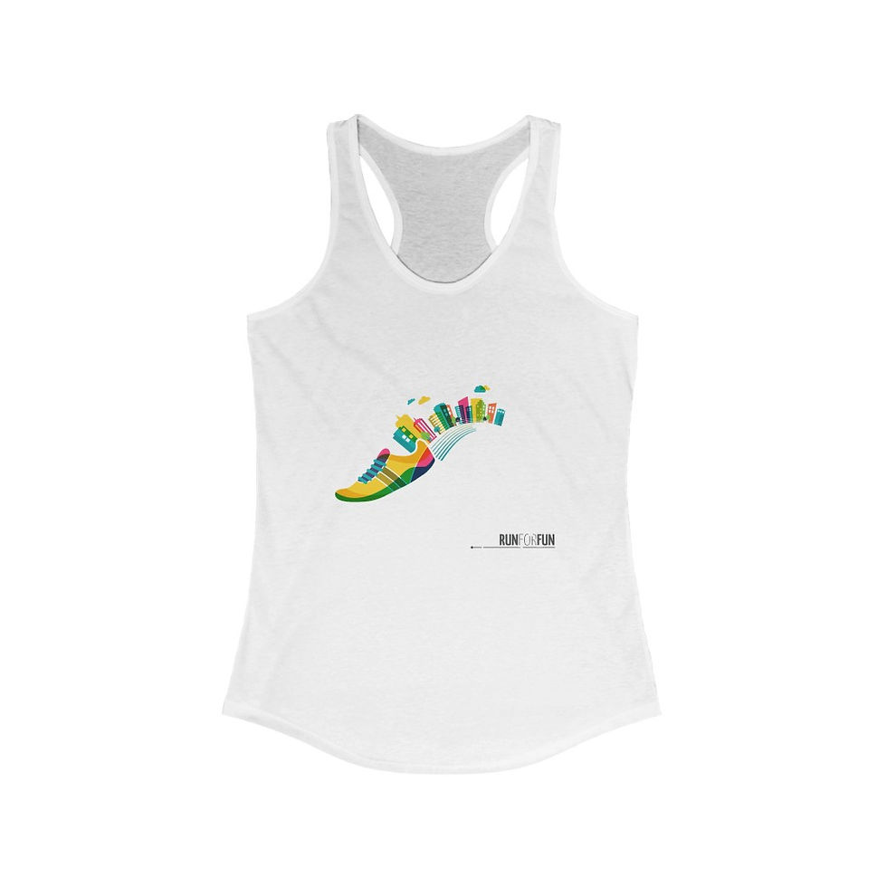 Thumbnail: "Run for Fun" Women's Ideal Racerback Tank