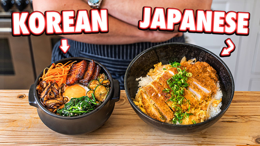 Japanese Rice Bowl Vs. Korean Rice Bowl