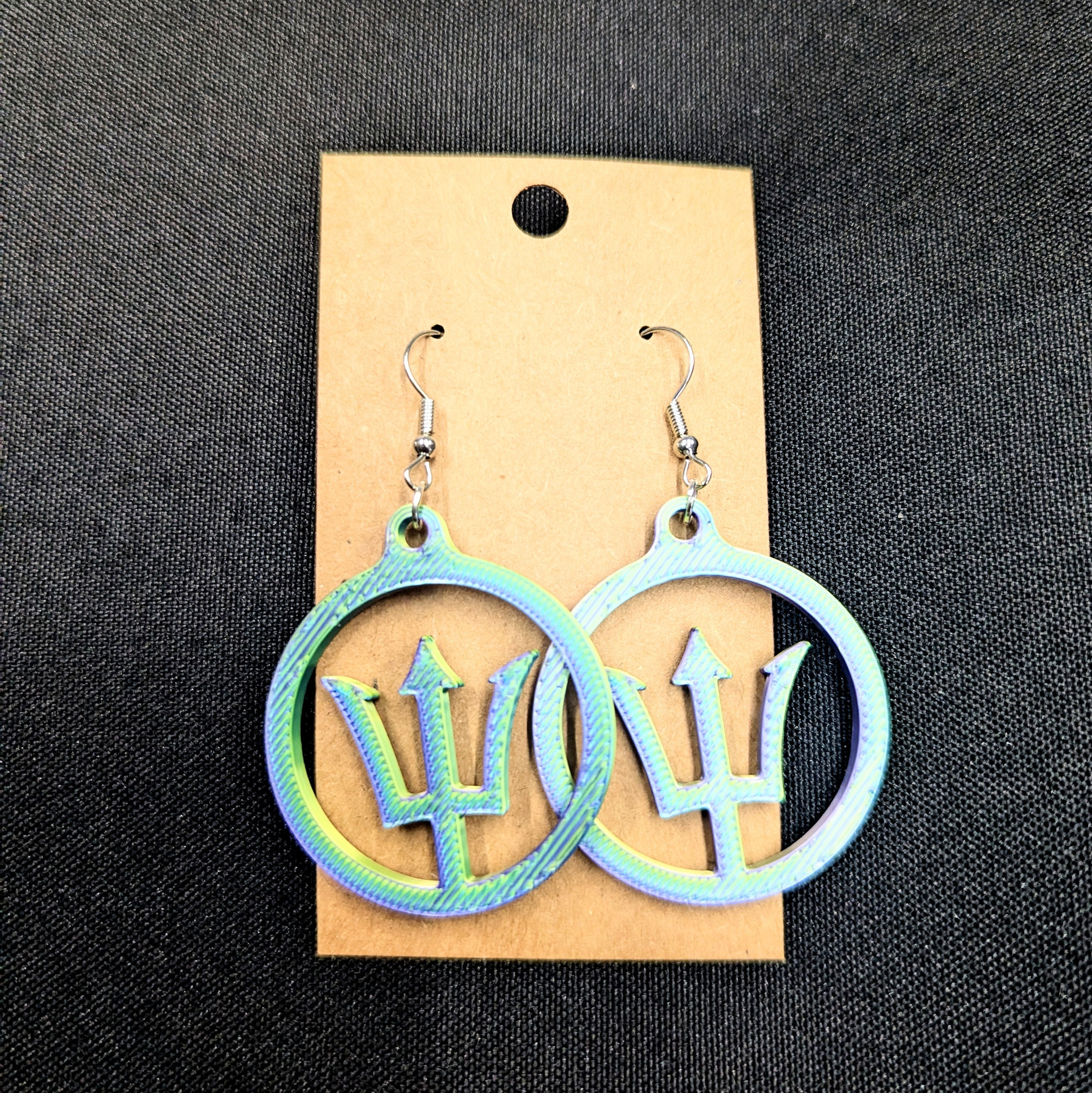 Percy Jackson Trident Earrings