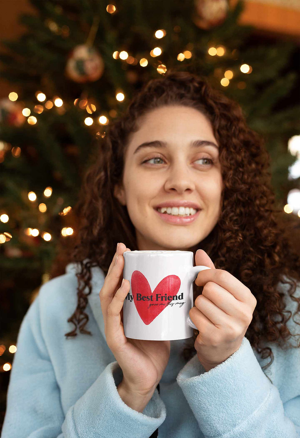 Thumbnail: Custom Best Friend Gift Mug – Personalized 11oz Ceramic Mug