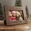 Thumbnail: Personalized Couple's First Christmas Frame, Engraved Wooden Picture Frame