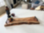 Thumbnail: Personalized Live Edge Serving Tray | Custom Engagement Gift