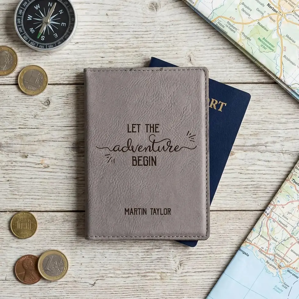 Thumbnail: Personalized Passport Case | Graduation Gift for World Explorers