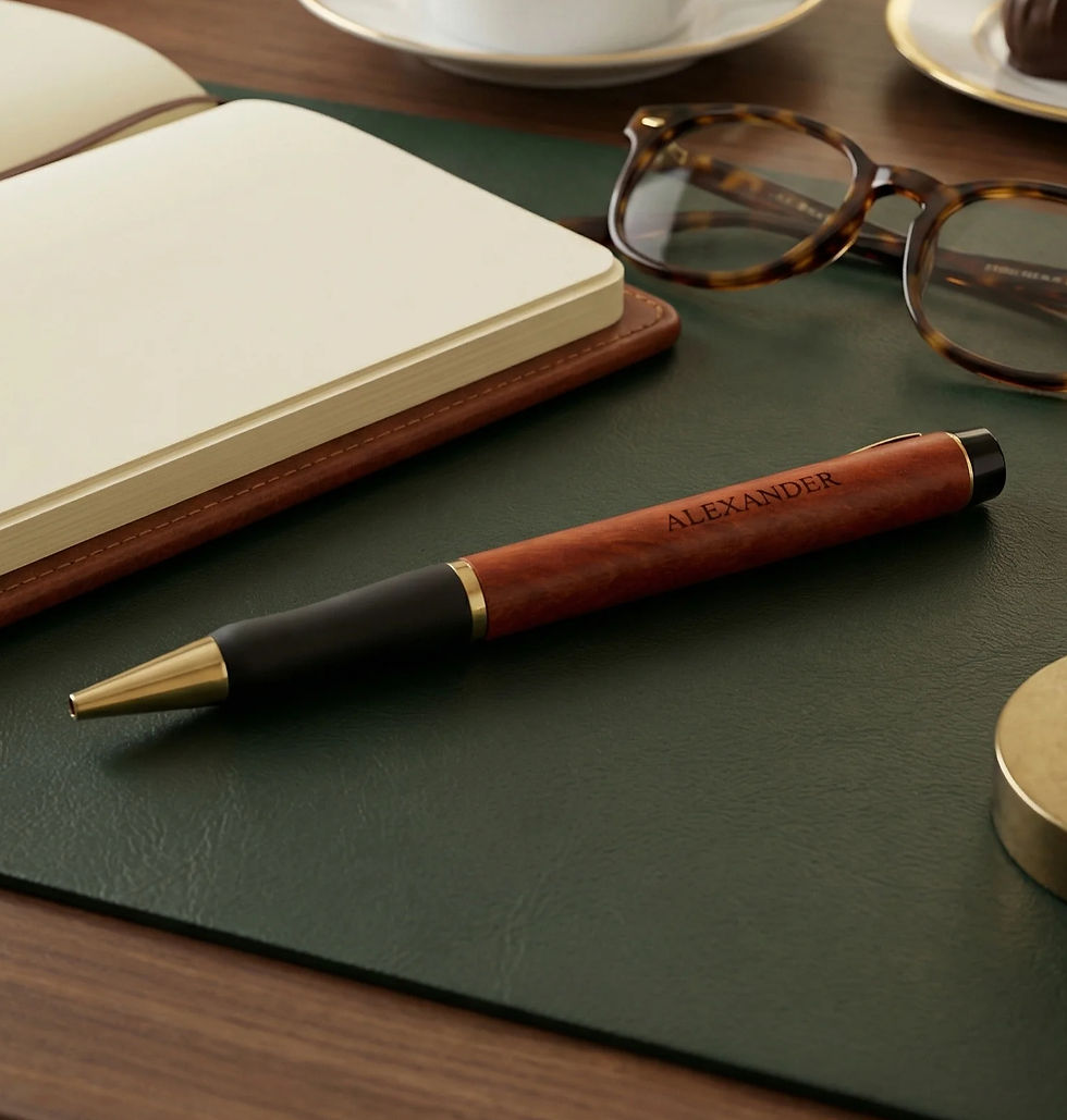 Thumbnail: Luxury Personalized Rosewood Pen - The Perfect Father’s Day Gift