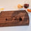 Thumbnail: Personalized Cutting Board Mountain Pine | Engraved Charcuterie Board