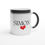 Thumbnail: Personalized 11oz Magic Mug for Valentine’s Day