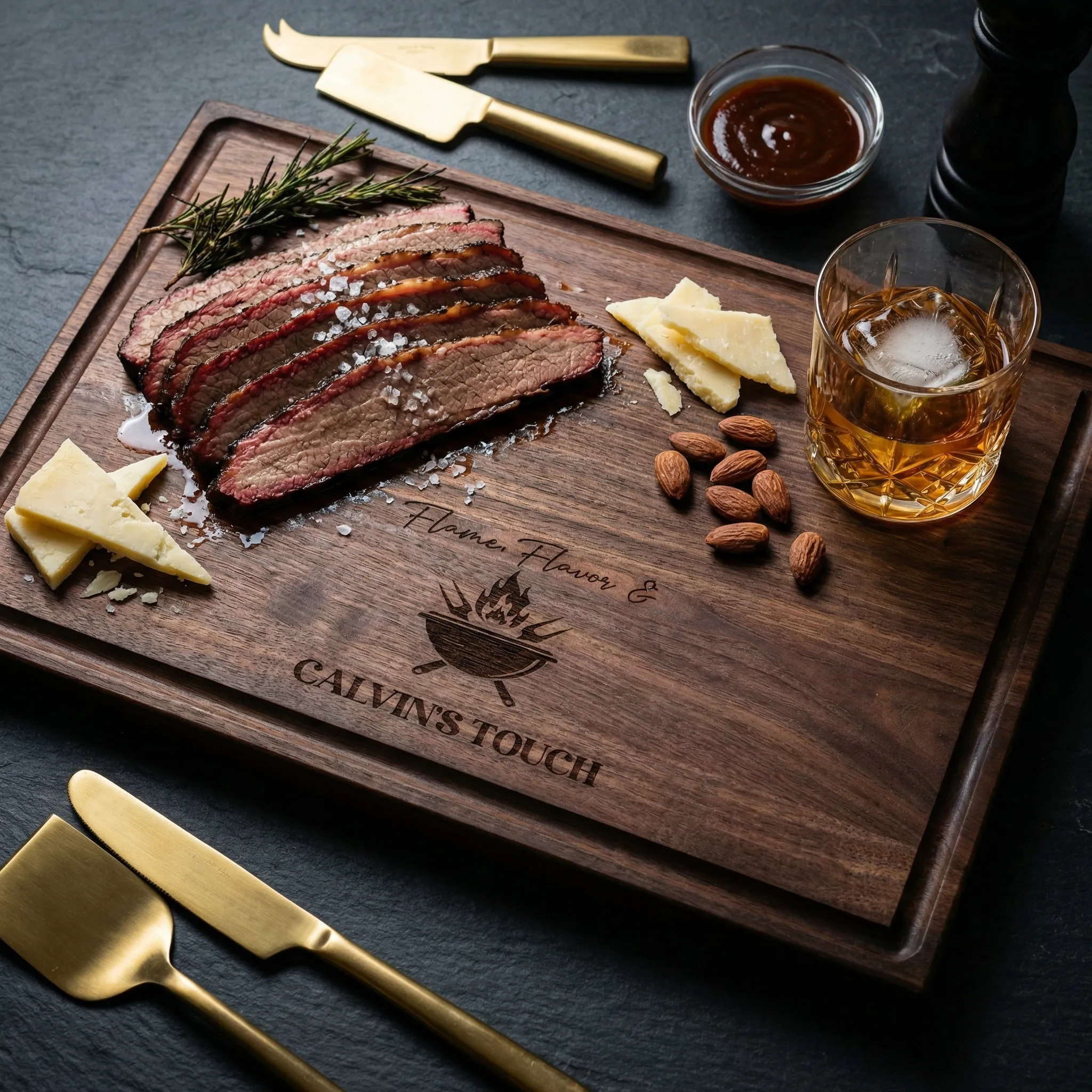 Walnut cutting board Made in Canada