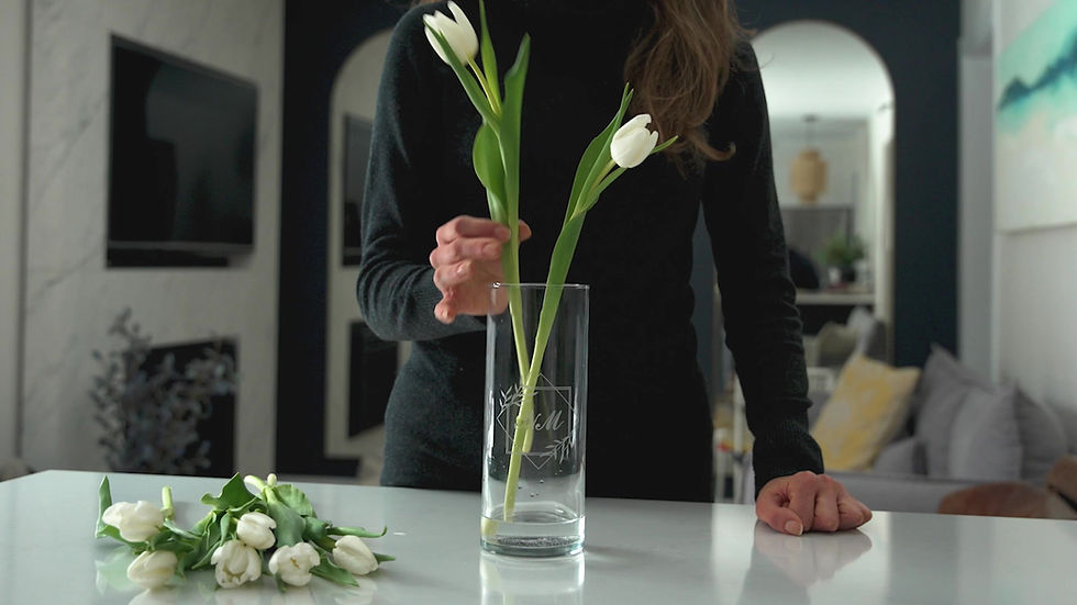 Thumbnail: Personalized Table Décor Vase |  Mom's Gift