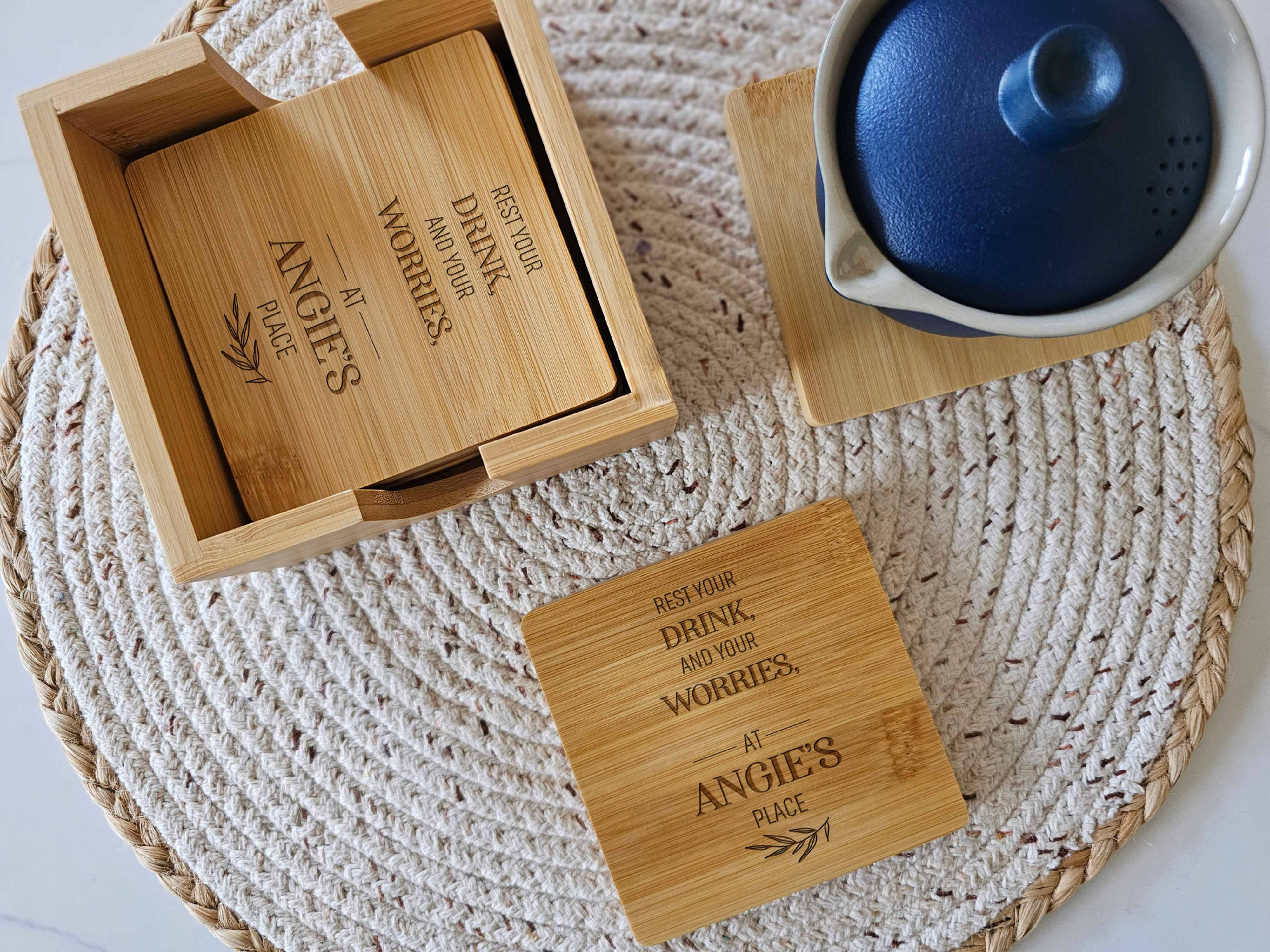 Personalized coasters